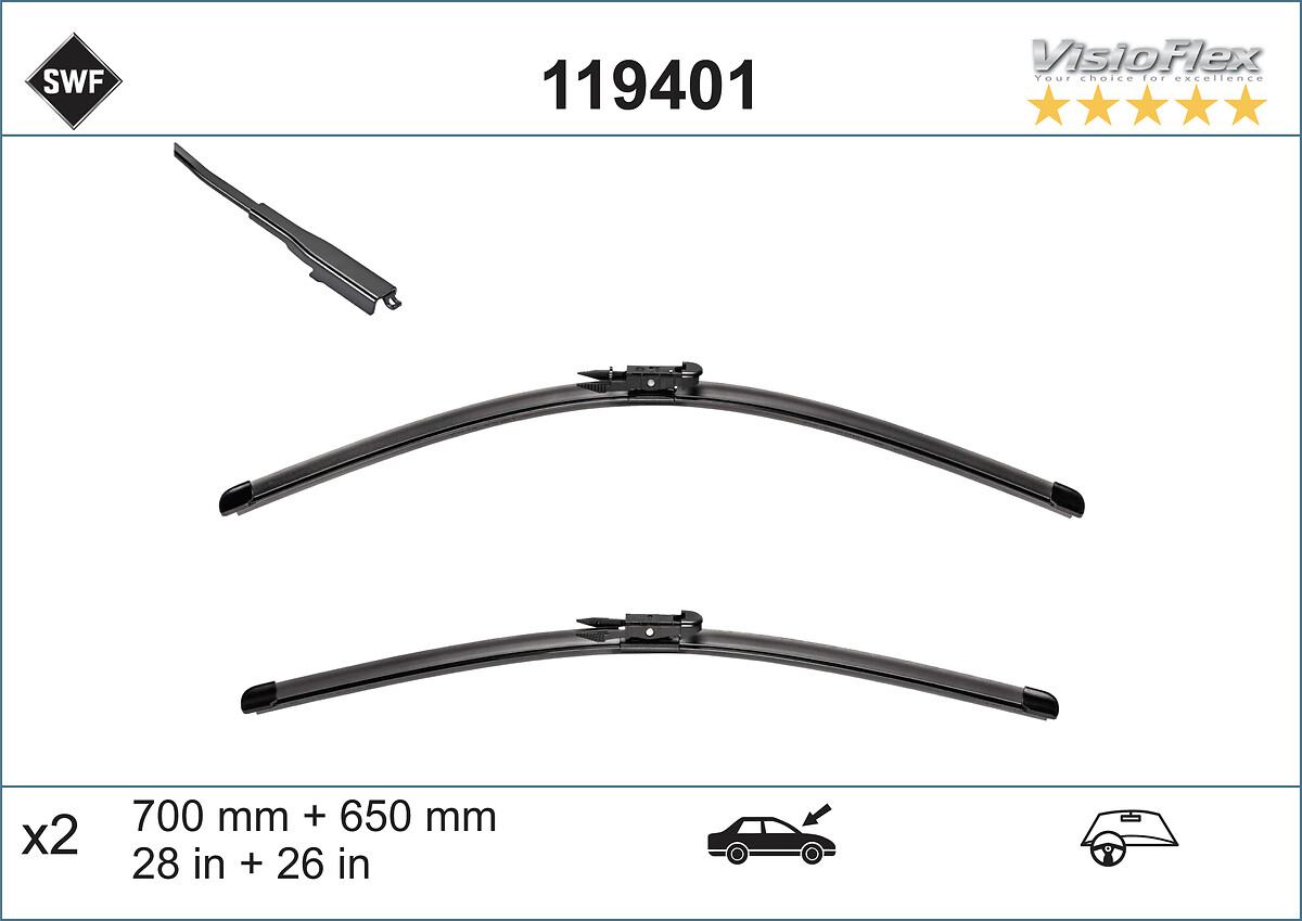 Lamela stergator SWF 119401